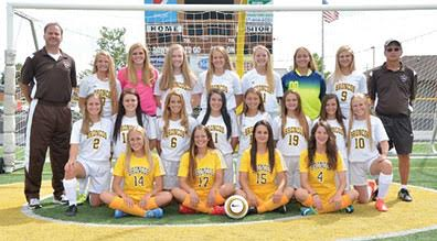This year’s Western Brown High School varsity girls soccer team finished the fall season with an overall record of 10-8-1.