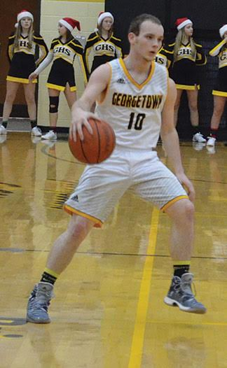 Leading the Georgetown G-Men in the Dec. 20 win over Felicity-Franklin were Jonny Strickland and Christian Linville with 15 points each.