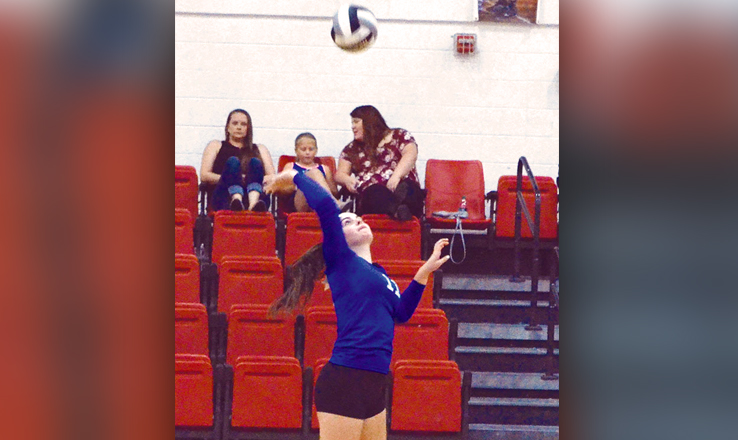 Lady Jays celebrate first victory
