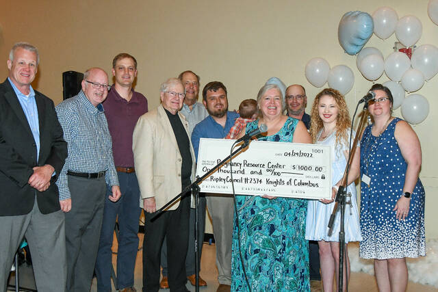 The Pregnancy Resource Center – A Place of Hope held its annual Spring Partnership Dinner on Thursday, April 28 at the Sardinia Church of Christ.