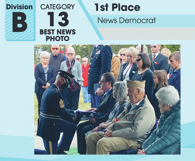 129513070_web1_best-news-photo The News Democrat earned first place in Division B for Best News Photo at this years Ohio News Media Association Hooper Contest Awards Banquet held March 30.