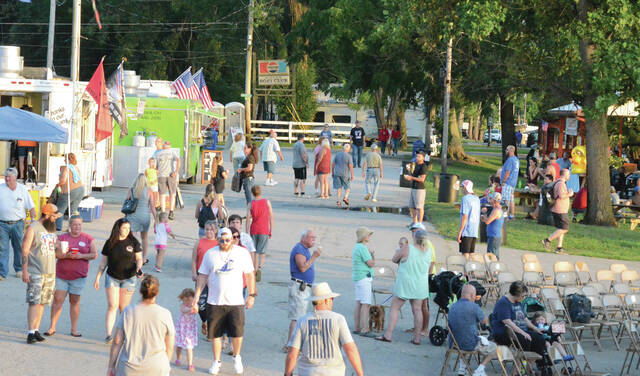 129862693_web1_crowd A large crowd will once again gather in Ripley Aug. 24-26 for this years Ohio Rural Heritage Festival. Photo by Wade Linville
