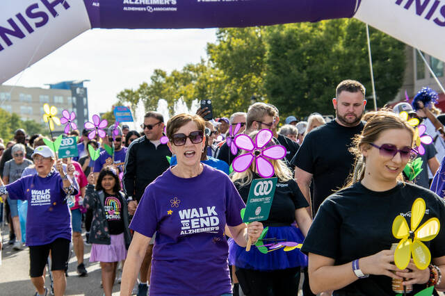 130124213_web1_Greater-Cincinnati-Walk-2023-2
Thousands of Greater Cincinnati area residents participating in five local Walk to End Alzheimers events raised more than $1 million to provide care, support and services of that are available free to the community by the Alzheimers Association Greater Cincinnati Chapter.