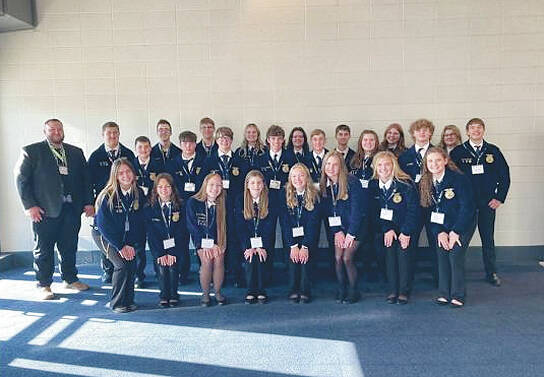 130158664_web1_fville-ffa
The Fayetteville FFA attended the 96th National FFA Convention and Expo in Indianapolis, Indiana Nov. 1-4, being recognized as a National 3 Star Chapter.