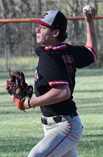 130486587_web1_wyatt-haupt
The Eastern Warriors are back in action, kicking off their spring season with a win over Felicity-Franklin on March 23. Pictured above, Eastern senior Wyatt Haupt delivers a pitch.