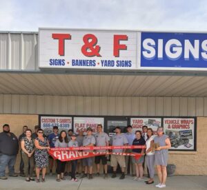 Grand opening held for T & F Signs’ new Williamsburg location